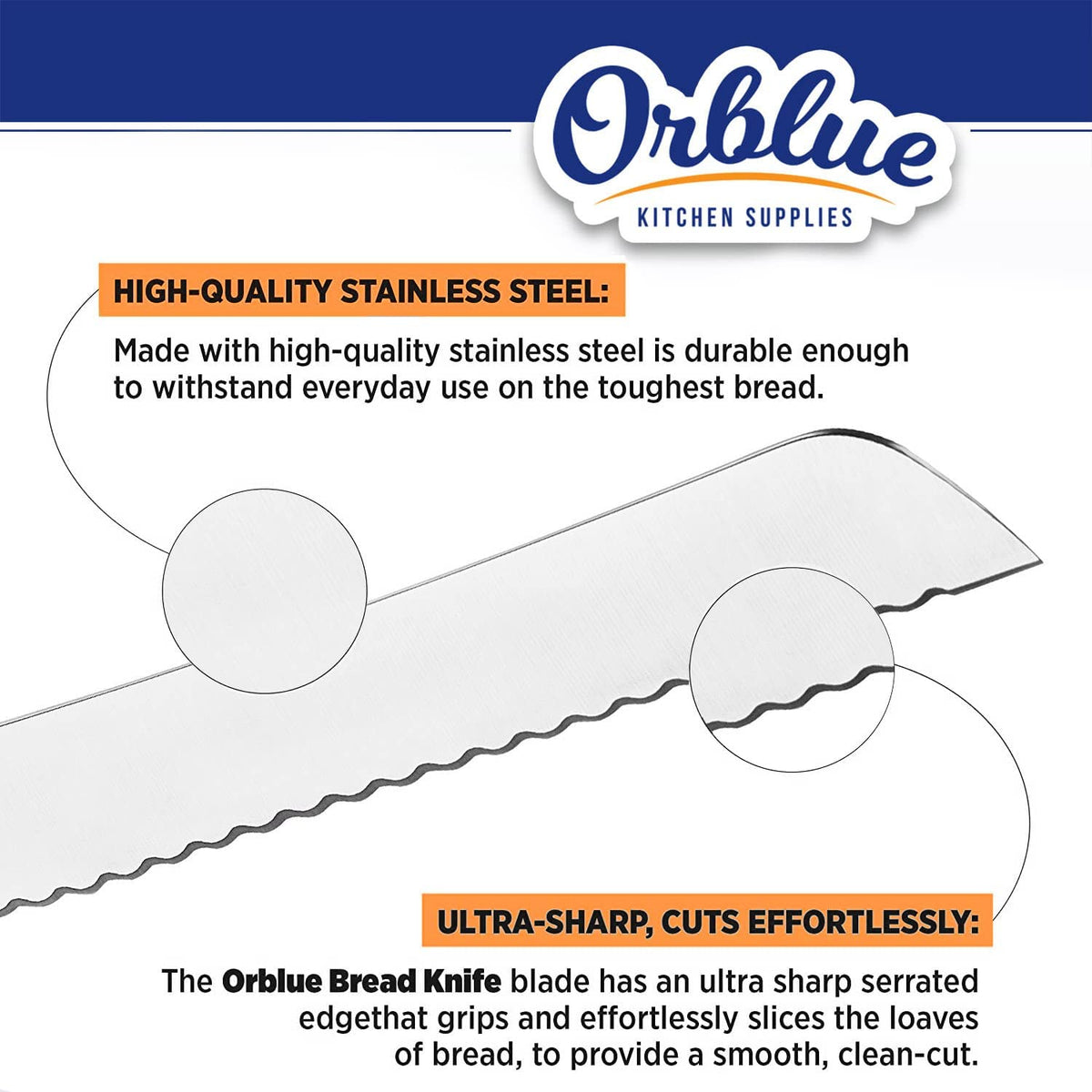 ORBLUE Bread Lame, Dough Scoring Tool for Artisan Bread, 12 Blades Included