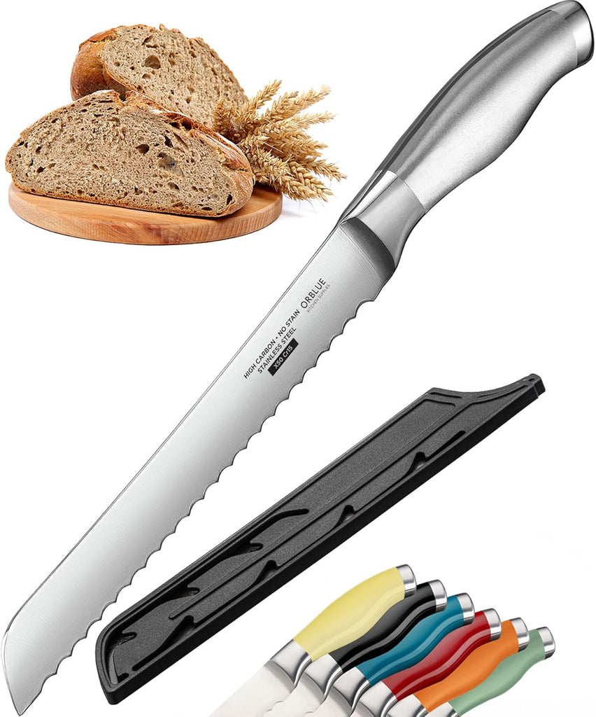 Orblue Serrated Bread Knife