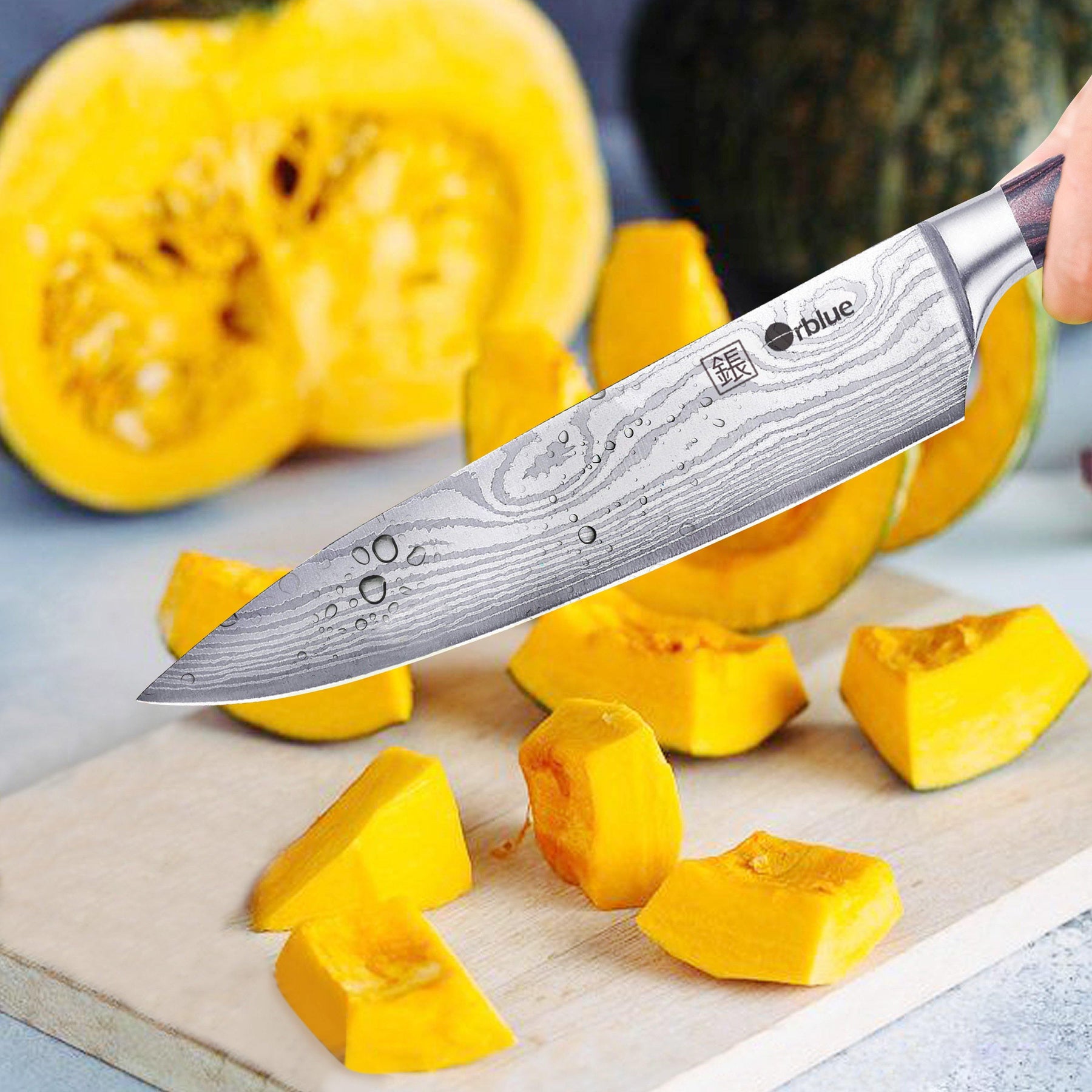 Linoroso 8 inch Chef Knife - METEORITE Series