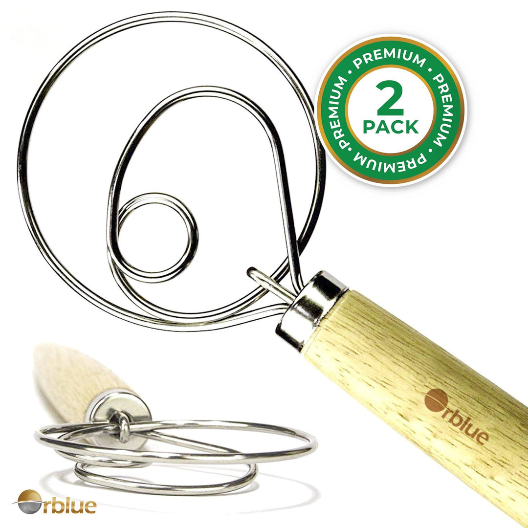 Premium Danish Dough Whisk, 13.5