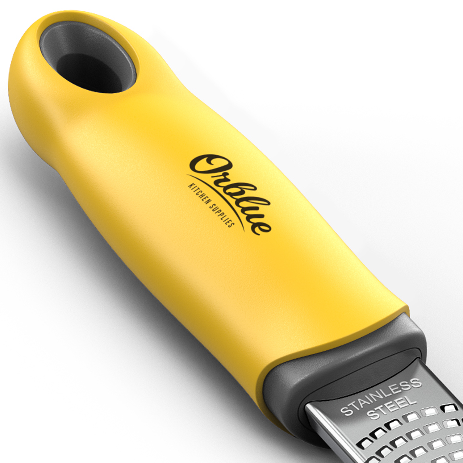 DI ORO Hand Held Cheese Grater & Lemon Zester Set – Kitchen Cheese Grater  with Handle Stainless Steel & Fine Citrus Zester Grater for Cooking &  Baking