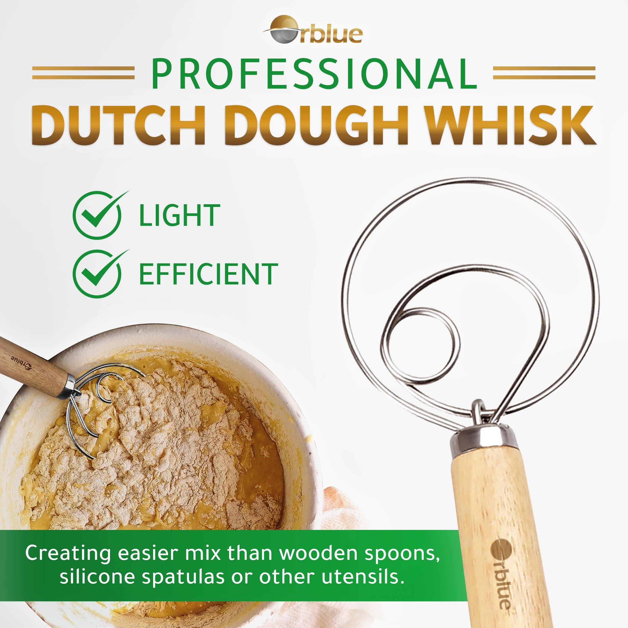 Small Danish Dough Whisk - Danish Windmill